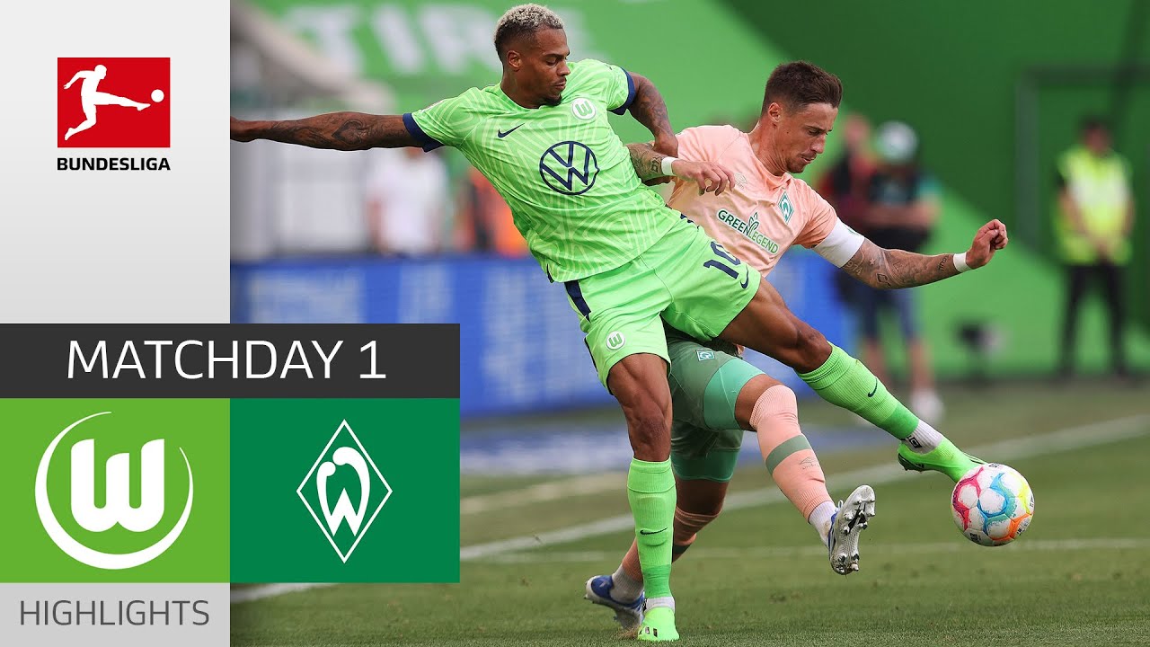 VfL Wolfsburg 2-2 Werder Bremen Pekan 1