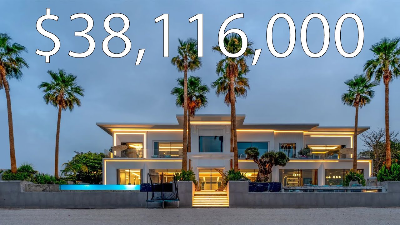 🏝️ Ultimate Luxury Beachfront Mansion in Palm Jumeirah – Dubai is not a city it's a way of life 🌟