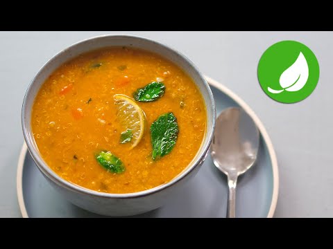 Lentil and quinoa soup recipe - better than meat 𑁍 Cook'n feel
