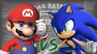 Mario vs Sonic. Épicas Batallas de Rap del Frikismo | Keyblade