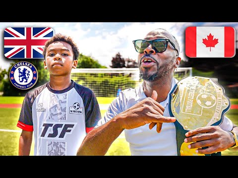 Chelsea Prospect Khalil Mitchell faces TOP Canadian Ballers in Toronto (1V1 for World Champion Belt)