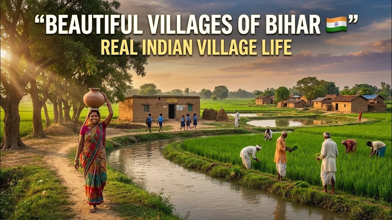 The Most Beautiful Villages In bihar, India | How People Live Their Lives In our Indian Villages
