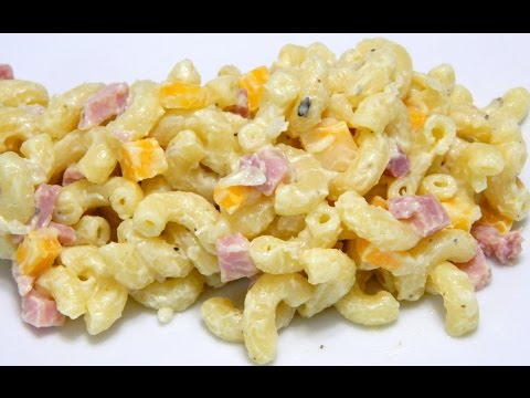 Puerto Rican style Macaroni Salad Ensalada de Coditos