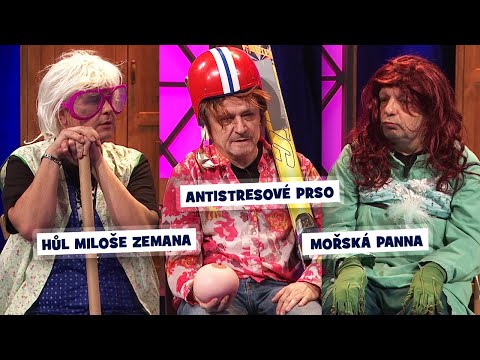 Partička: Párty: Hůl Miloše Zemana, antistresové prso, afrodiziakum a mořská panna