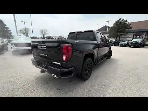 2026 GMC Sierra 1500 Crew Cab Short Box 4-Wheel Drive Elevation in Black for sale at Boyer Pickering Chevrolet Cadillac Buick GMC Ltd. in Pickering, ON