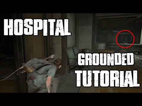 EASY How to do Ellie Hospital Ellie Day 2 on Grounded Tutorial in The Last Of Us part 2