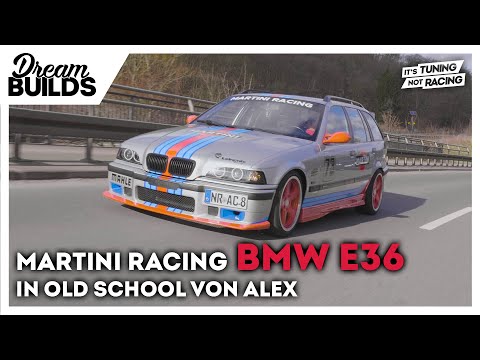 DreamBuilds - Oldschool Martini Racing BMW E36 von Alex