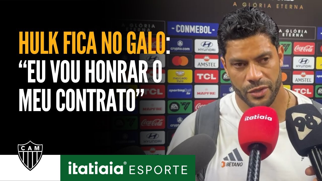 APÓS A PERDA DO TÍTULO, HULK FALA SOBRE O SEU FUTURO NO ATLÉTICO