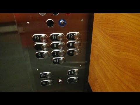 BIG Schindler 6400NA Modded (Orange) Elevators at UPMC Mercy Hospital, Pittsburgh, PA