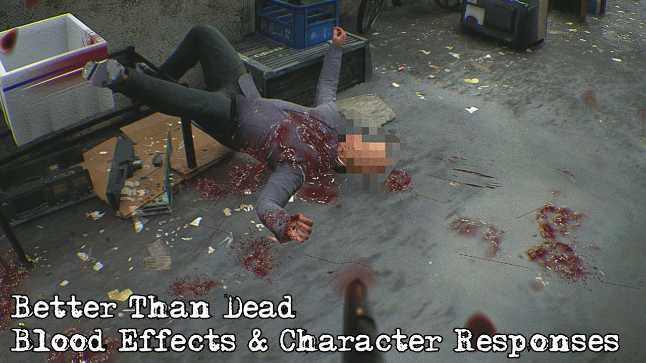 Better Than Dead - Blood Effects and Character Responses