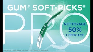 GUM® SOFT-PICKS® PRO, le bâtonnet interdentaire nouvelle génération