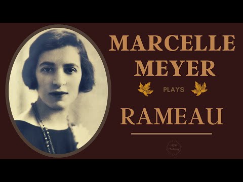 Rameau by Marcelle Meyer - Les Sauvages, Les Oiseaux / Presentat° Alexandre Tharaud (Century’s rec.)