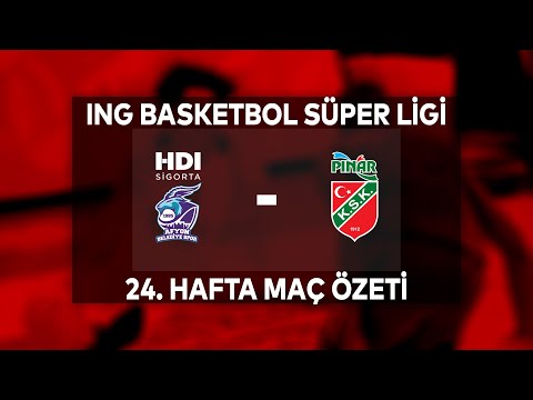 HDI Sigorta Afyon Belediyespor-Pınar Karşıyaka özet görüntüler