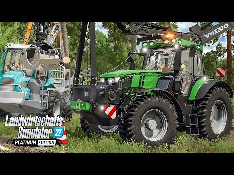 LS22 Platinum Edition: FORST-Maschinen, Fahrzeuge und Geräte! | Farming Simulator 22 Platinum