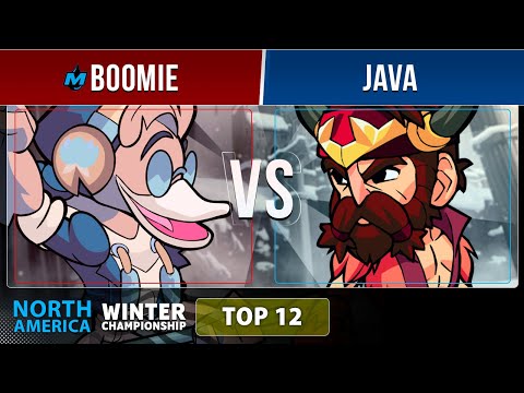 Boomie VS Java - Top 12 - NA - Brawlhalla Winter Championship 2022