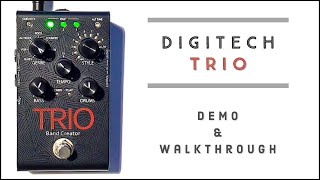 Video thumbnail for Digitech Trio Band Creator Pedal Walkthrough by Aaron Green