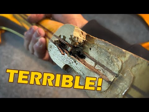 1970 Hofner Violin Bass Neck Reset