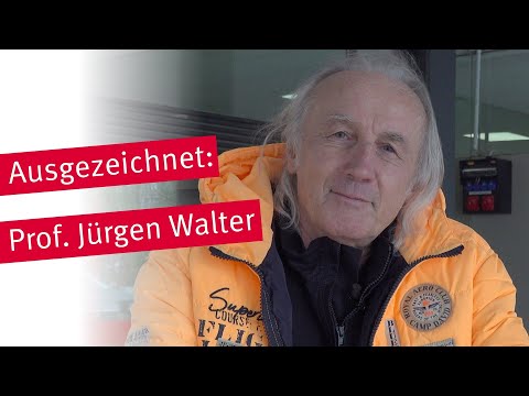 Preis für das Lebenswerk an Jürgen Walter