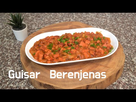 Como hacer Guisar Berenjenas 🍆 - Cocinando con Yolanda