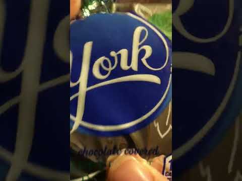 #ASMR/ York Mint Dark Chocolate#shorts#trending