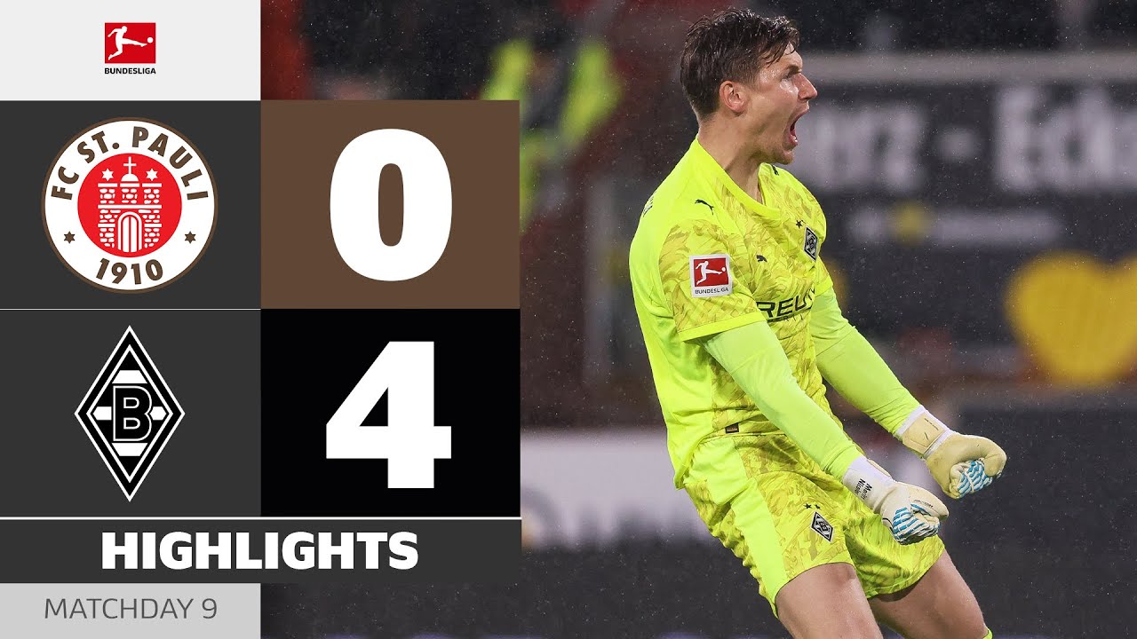 Finally On Winning Ways! | ST. PAULI - BORUSSIA M'GLADBACH | Highlights | MD 9 – Bundesliga 2025/26