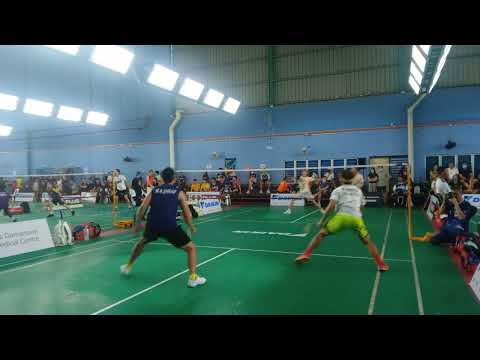 Badminton SF DAIKIN International Boys Double U21- Ariffin / Ashraf Vs Kenny Khew / Jonathan Richard