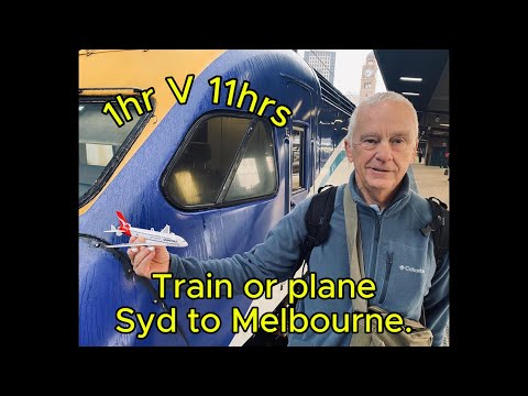 Sydney to Melbourne by day. 1st Class XPT Train Journey.