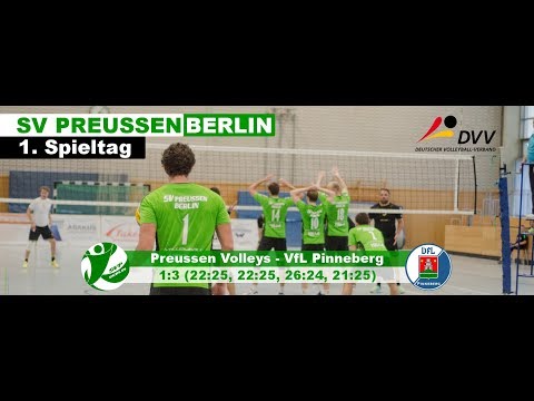 1. Spieltag: Preußen Volleys - VfL Pinneberg