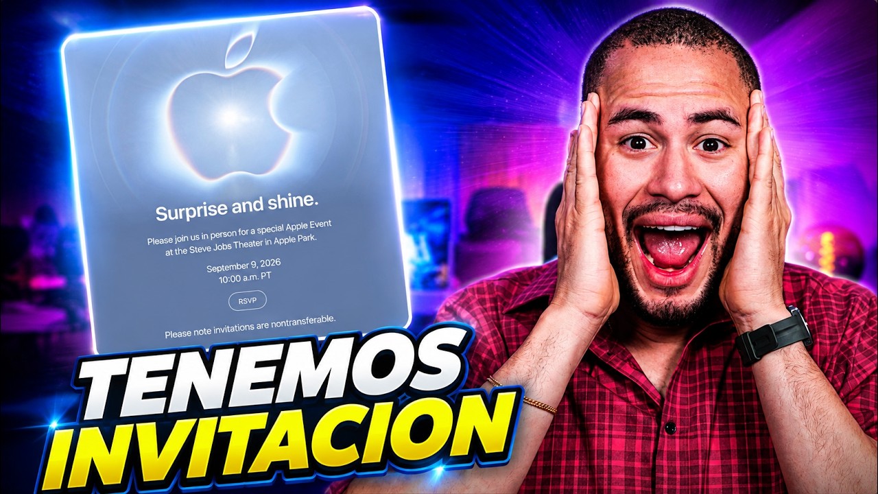 OFICIAL FECHA DEL EVENTO APPLE! iPhone 18 PRO!