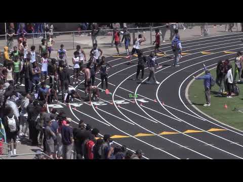 Houston Classic 2022 Varsity Boys 100m Dash Heat 1