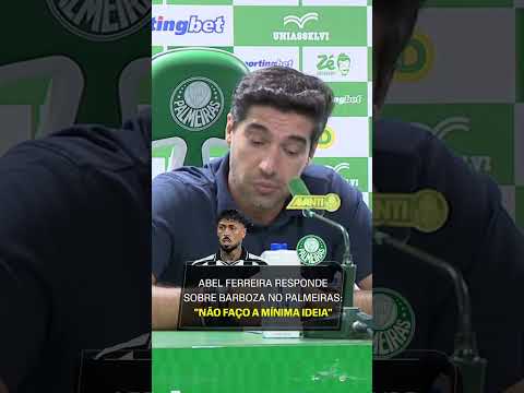 ABEL FERREIRA RESPONDE SOBRE CHEGADA DE BARBOZA AO PALMEIRAS! 👀👀👀
