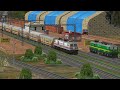 Indian Railways WAP7 Crazy Acceleration With 24 Coaches GT Express At Multai WRV7 MSTS OR
