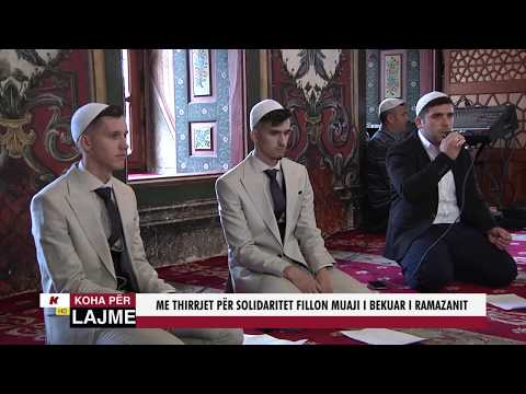 ME THIRRJET PËR SOLIDARITET FILLON MUAJI I BEKUAR I RAMAZANIT