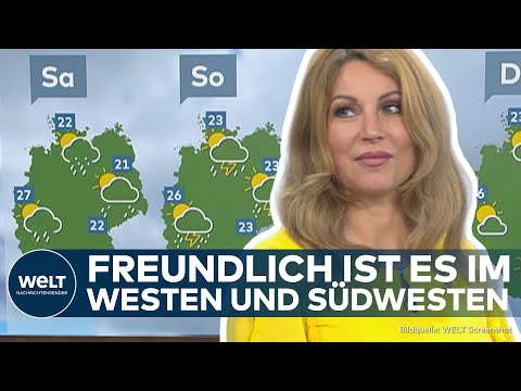WETTER IN DEUTSCHLAND: Regen im Osten, Sonne im Westen – krasser Kontrast am Wochenende!