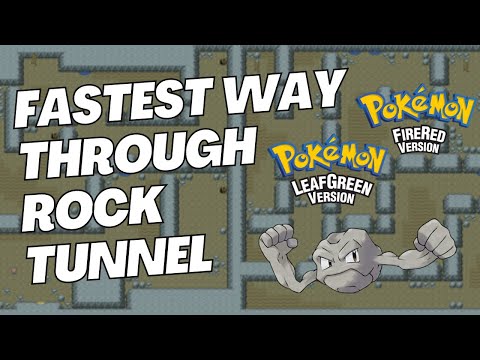 How To Get Through Rock Tunnel | Pokémon Fire Red & Leaf Green Walkthrough | Fastest Route