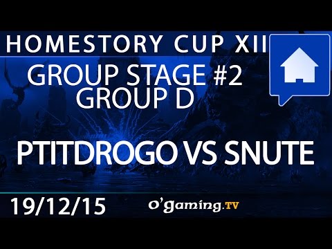 PtitDrogo vs Snute - HSC XII Group Stage #2 - Group D - 19/12/15