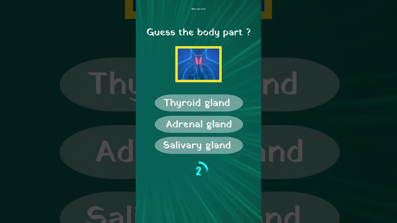 Anatomy QUIZ - How Well Do You KNOW Your Body? #quiz #trivia