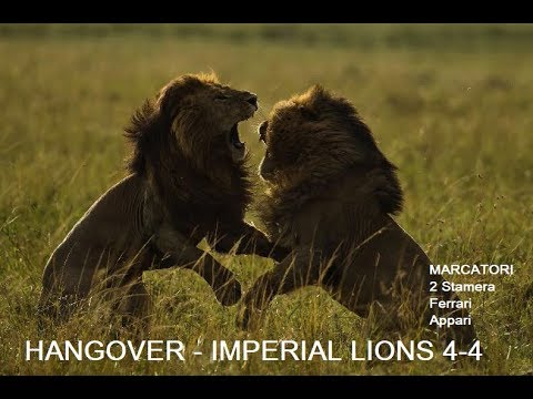 FC Imperial Lions vs. Hangover: 3^ Giornata - Ritorno