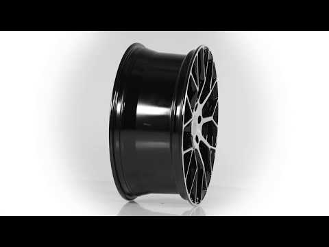 Petrol P2B in Gloss Black w/ Machined Face wheel Video