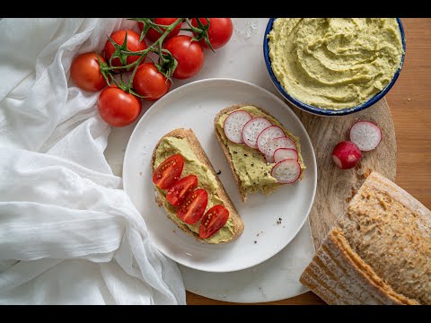 Healthy Avocado Hummus Recipe - Easy, Vegan and Sooo Good!
