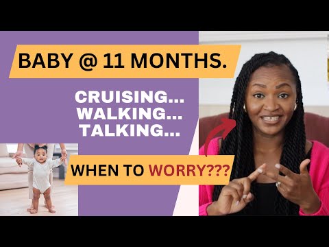 11 month old baby- Talking, Walking, Feeding? Your baby's personality. | Pediatrician shares
