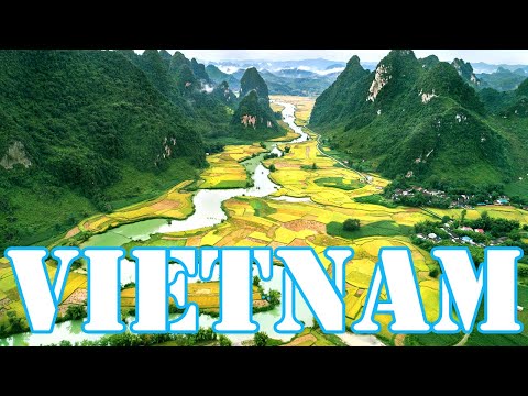 FLYING OVER VIETNAM (4K UHD) - Relaxing Music