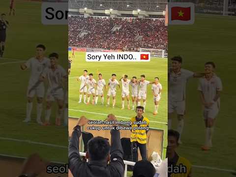 Vietnam Begitu Tengil Lupa kalau lawannya indonesia #short #timnas #timnasindonesia