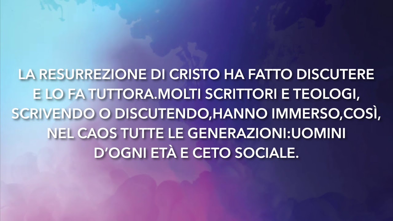 Meditazione Calendario "Parole di Vita" del 13 APRILE 2019