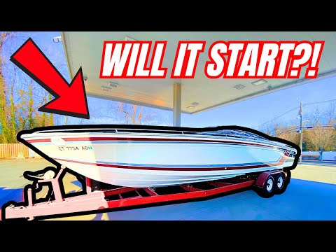 FORGOTTEN 41 Year Old SPEED BOAT Fires Up For The First Time In 19 Years... WILL IT START?!