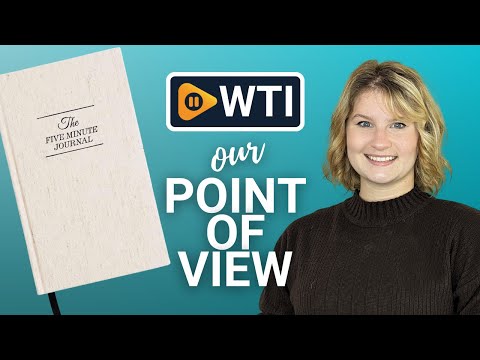 Intelligent Change The Five Minute Journal - WTI product video review