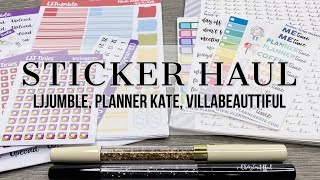 Happy Mail Haul | LJJumble, Planner Kate, and VillaBeautifful