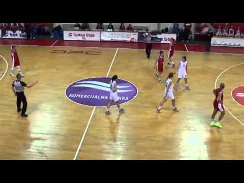 Crvena zvezda - Vojvodina NS 76:80 4. kolo Prve lige Srbije 2014-15