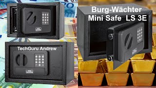 Burg-Wächter Mini safe LS 3E REVIEW