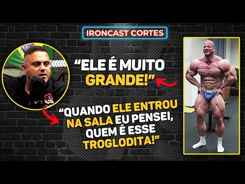 TERRICK WAS SCARED BY ATHLETE AT MR. OLYMPIA – IRONCAST CORTES